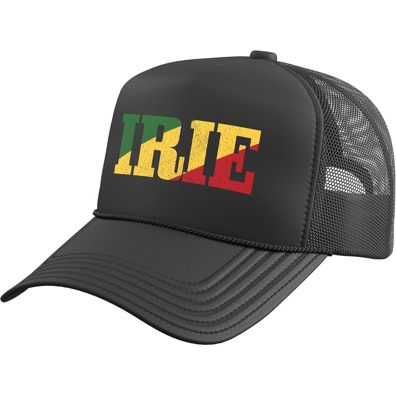 Trucker Cap Mesh - Irie Reggae Music Jamaica Retro Vintage
