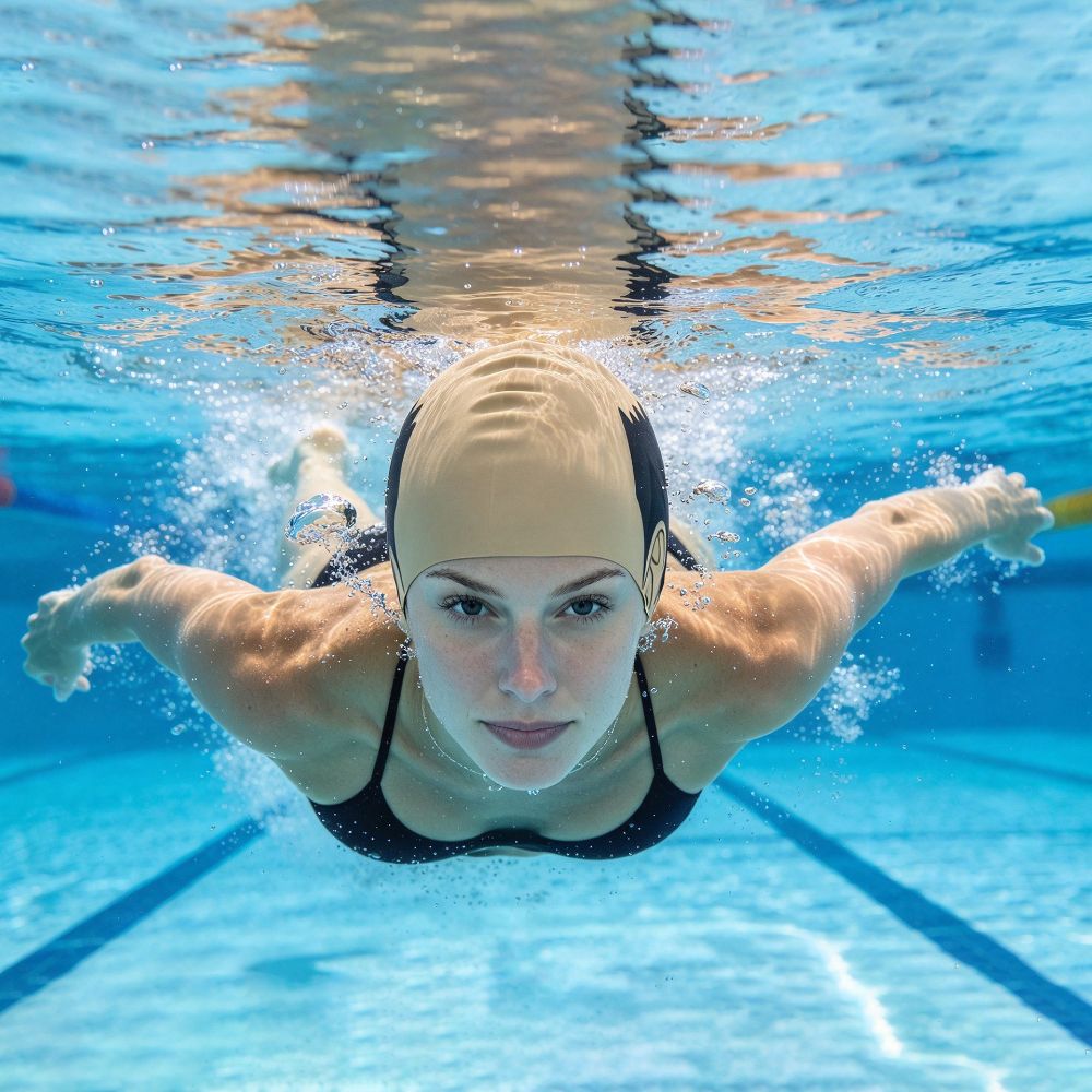 Waterproof Bald Head Swim Cap  - огляд і ціна Swim Hat Silicone