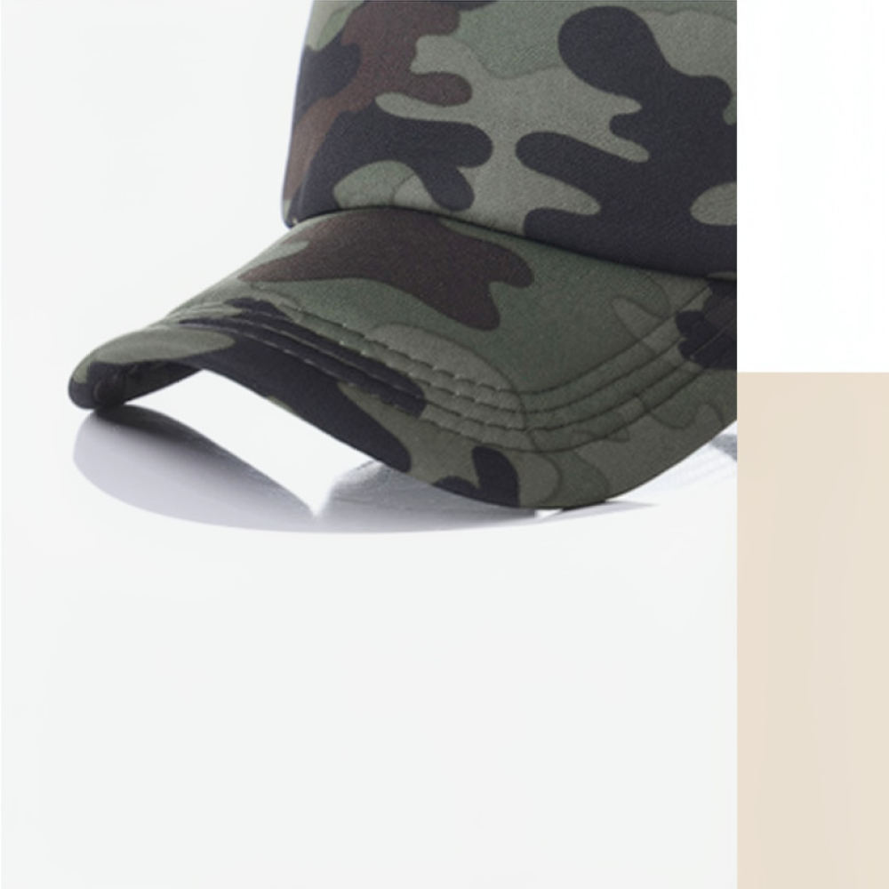 Fashion Camo Mesh Baseball Cap - огляд і ціна Trucker Cap Mesh