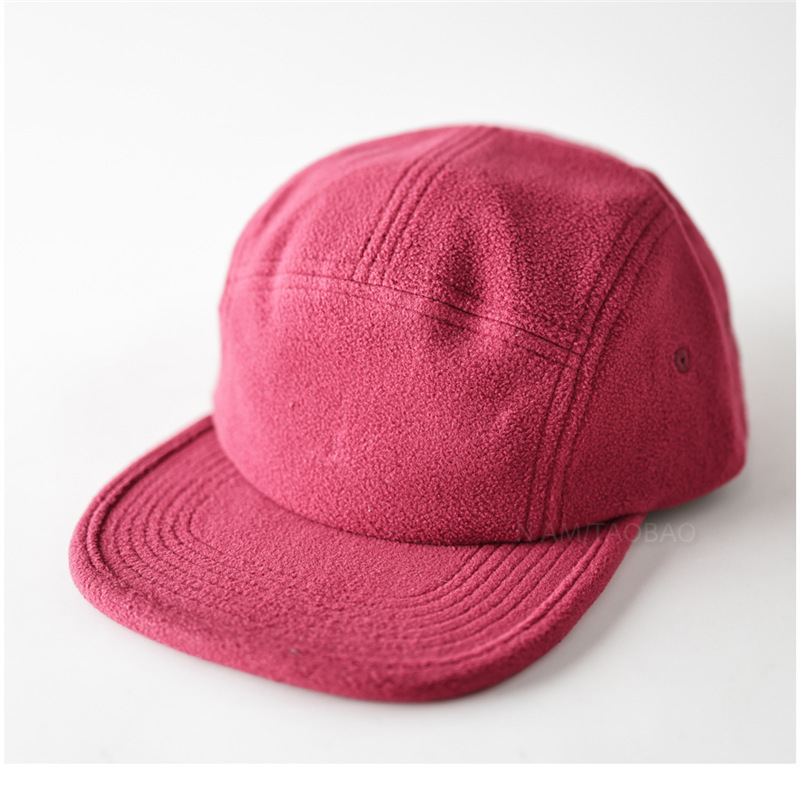 Autumn and Winter New Solid Co - огляд і ціна Corduroy Cap 5 Panel