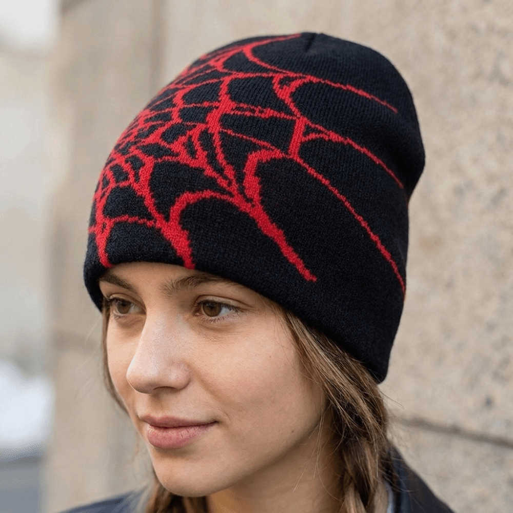 Vintage Soft Spider Web Patter - огляд і ціна Beanie Cuffed Knit