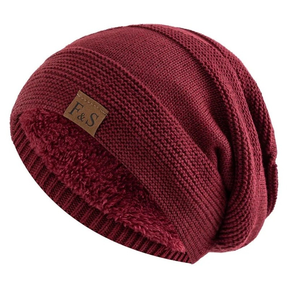 Casual Fur Lined Winter Beanie - огляд і ціна Beanie Cuffed Knit