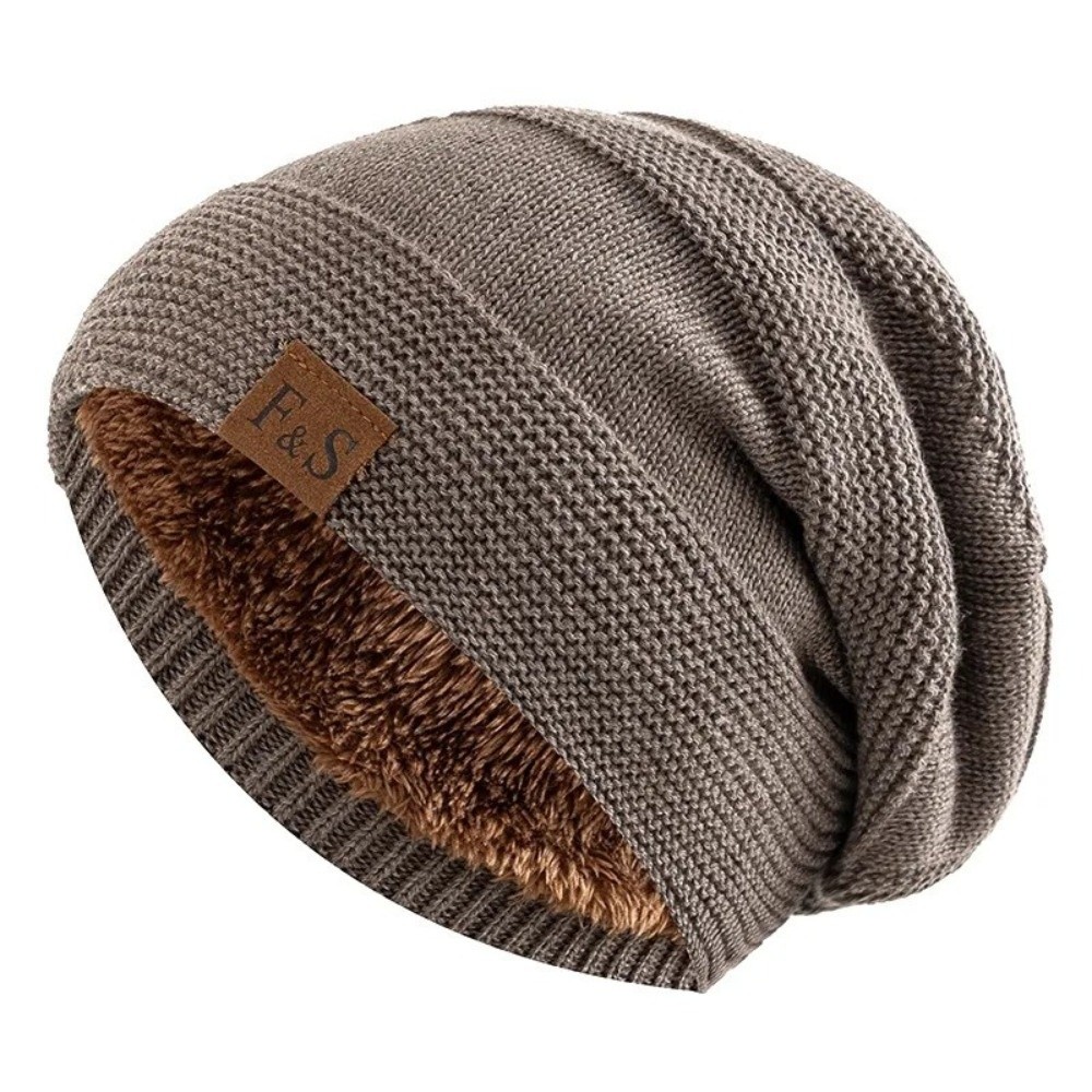 Casual Fur Lined Winter Beanie - огляд і ціна Beanie Cuffed Knit