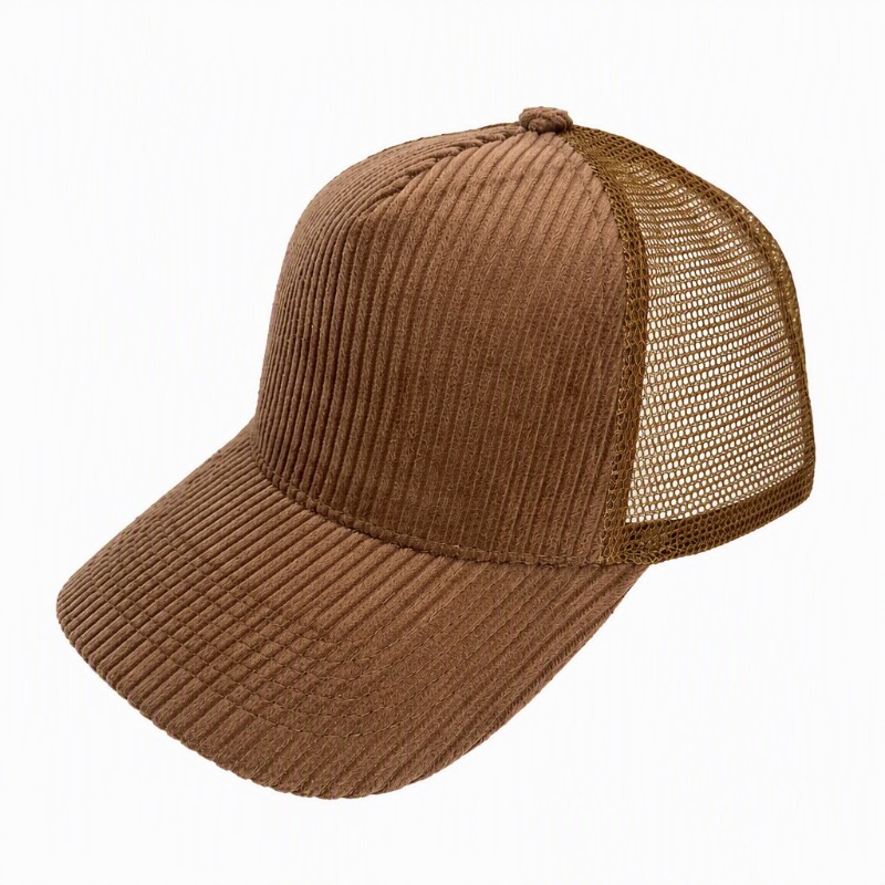 Customized Embroidered Logo 5- - огляд і ціна Corduroy Cap 5 Panel